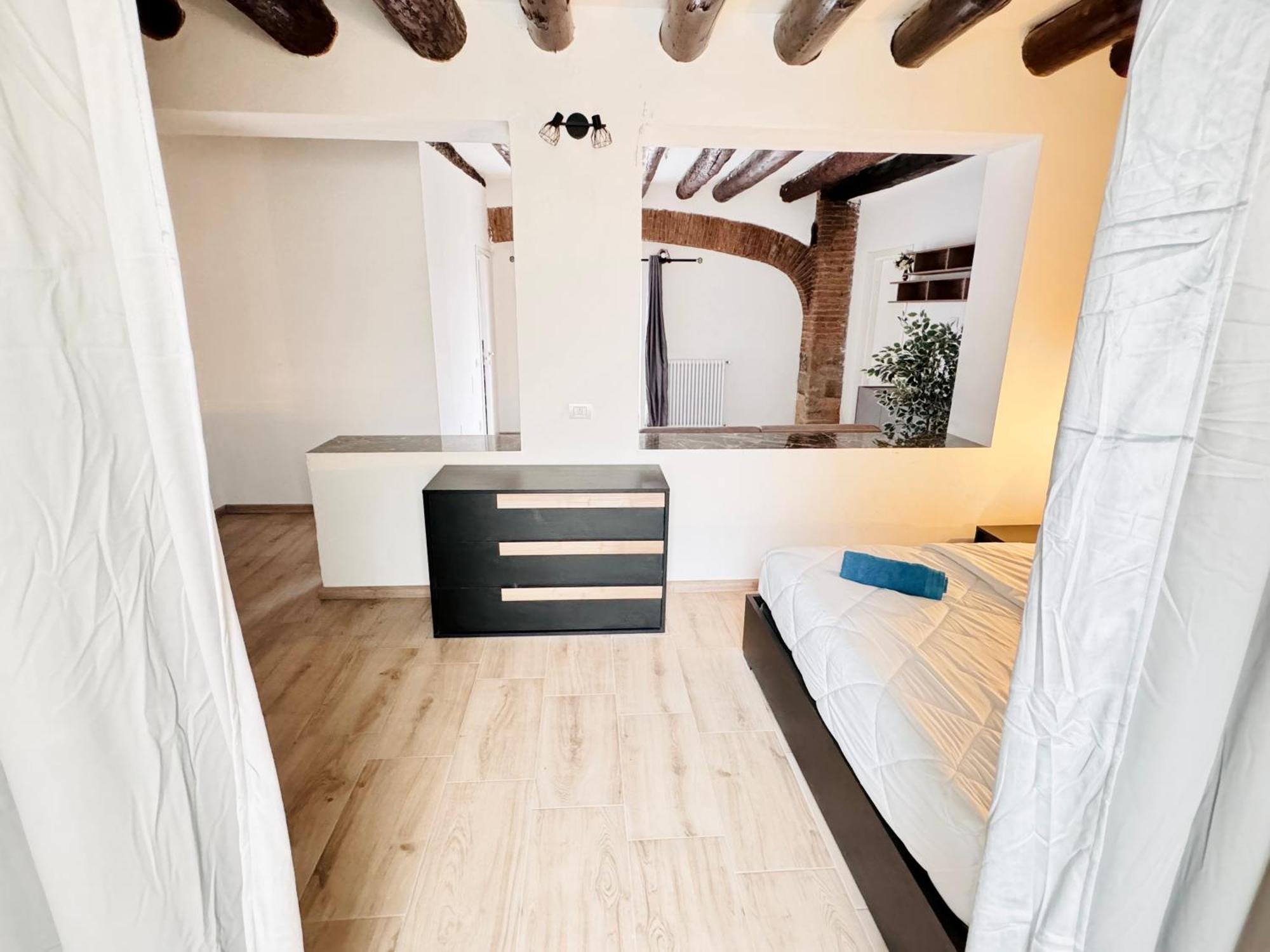 Casa Storica Del 1600 In Bergamo Centro Apartment Bagian luar foto