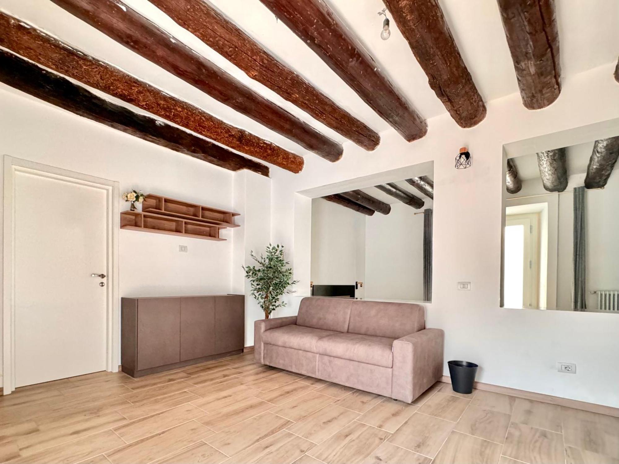 Casa Storica Del 1600 In Bergamo Centro Apartment Bagian luar foto