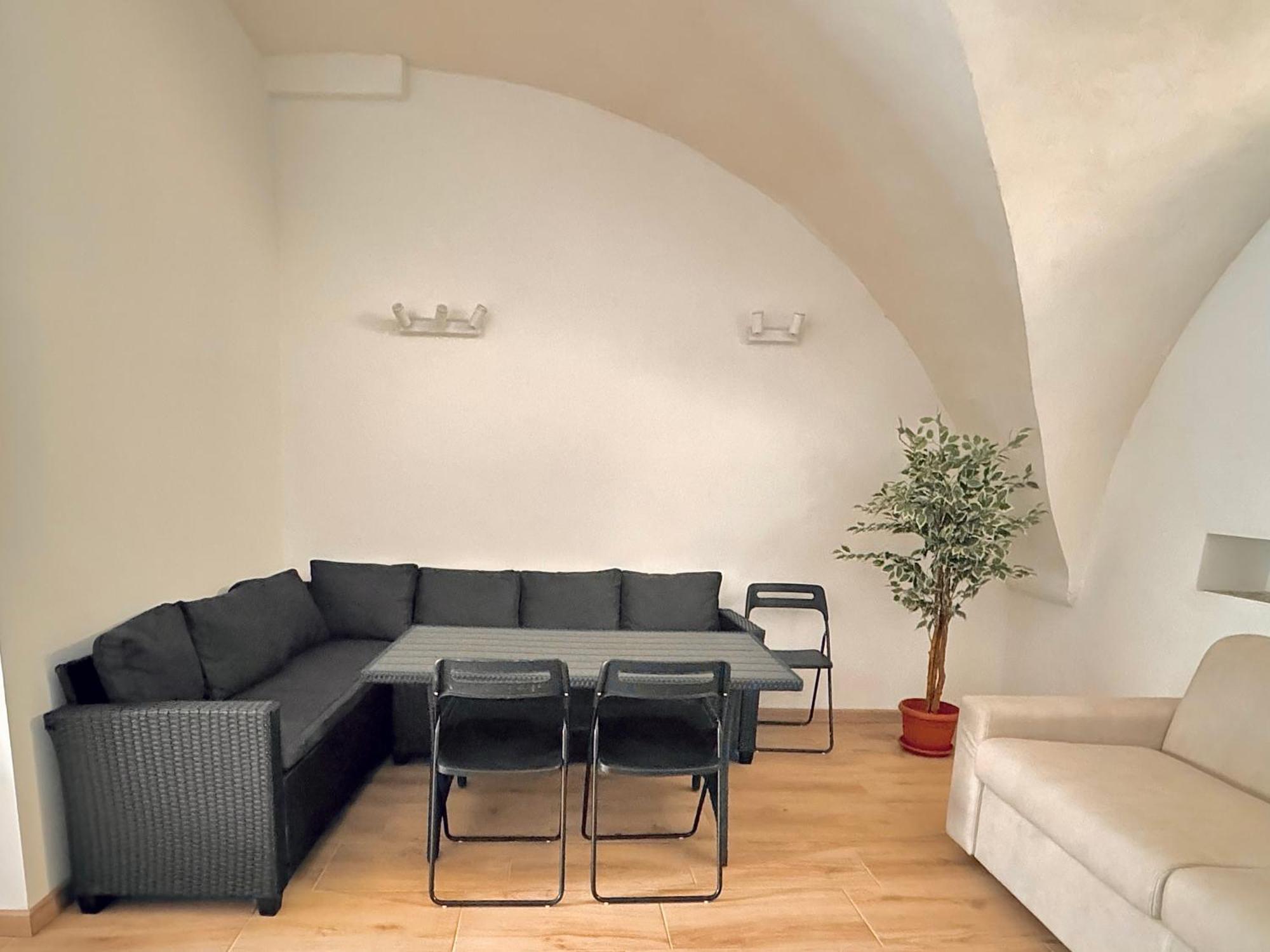 Casa Storica Del 1600 In Bergamo Centro Apartment Bagian luar foto